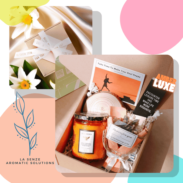  BASIC SERIES - Set Nến Thơm Quà Tặng LA SENZE 