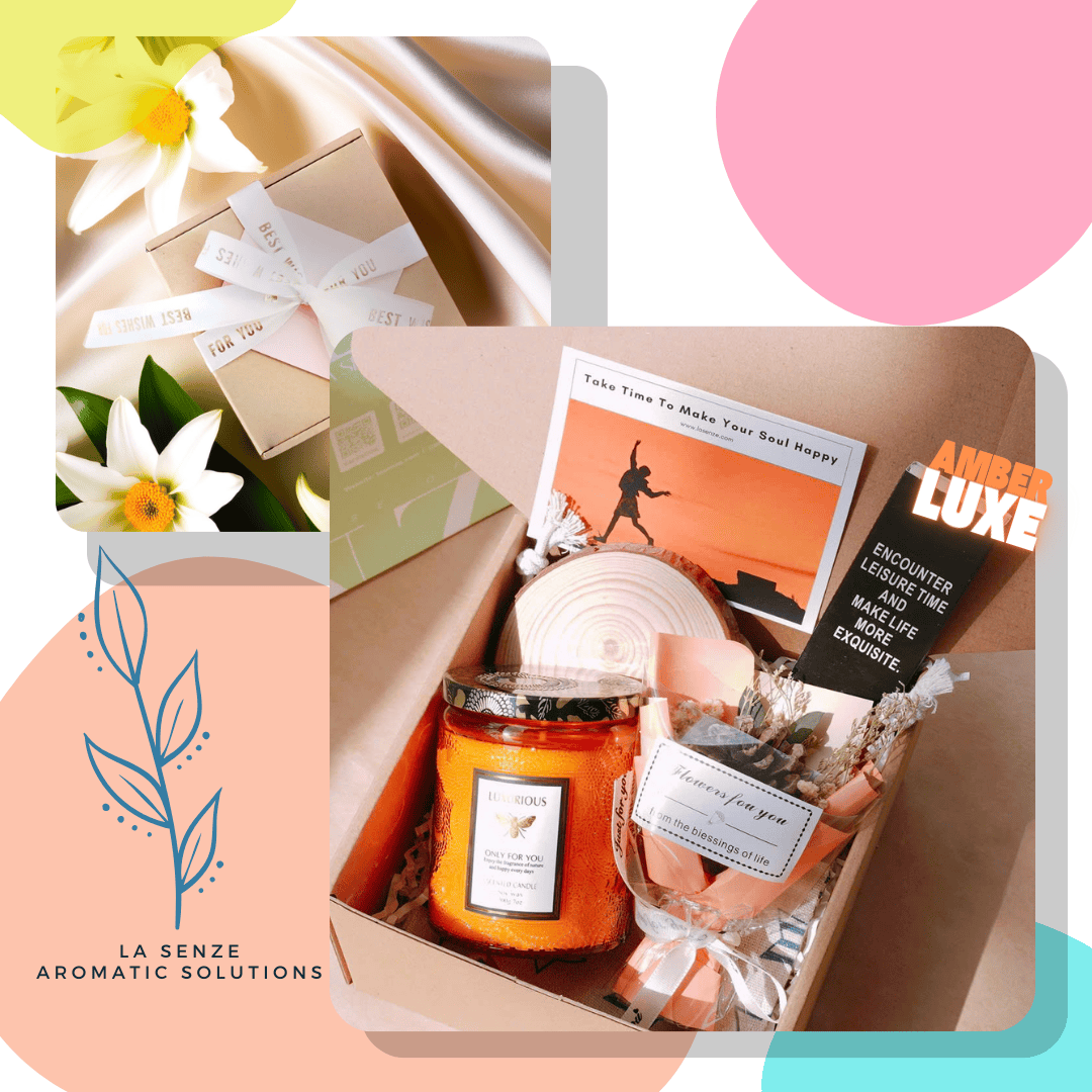  BASIC SERIES - Set Nến Thơm Quà Tặng LA SENZE 