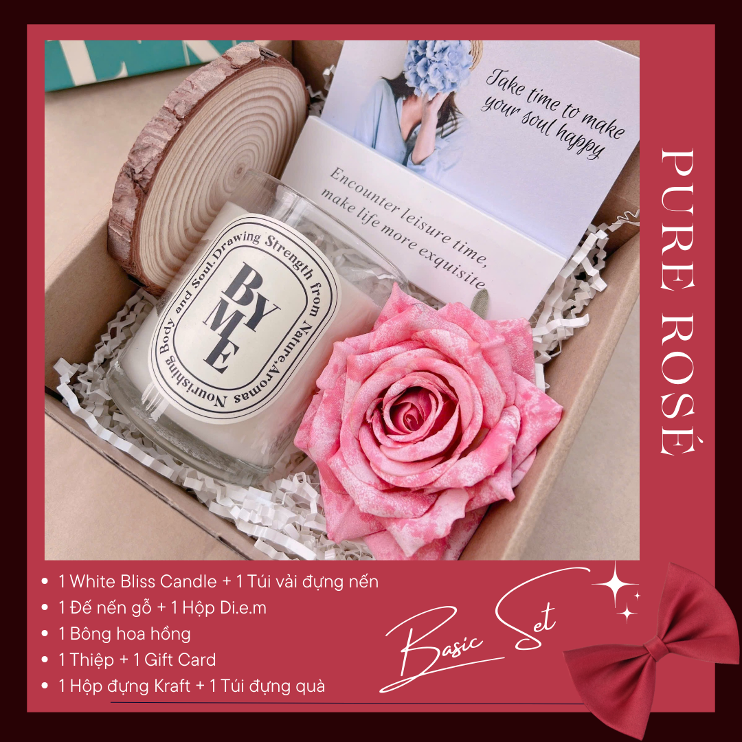  BASIC SERIES - Set Nến Thơm Quà Tặng LA SENZE 