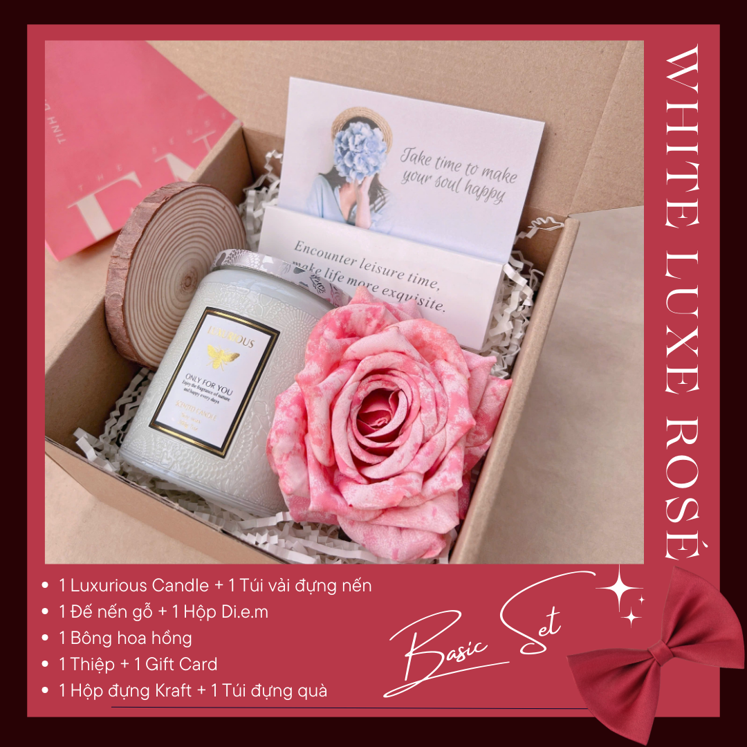  BASIC SERIES - Set Nến Thơm Quà Tặng LA SENZE 