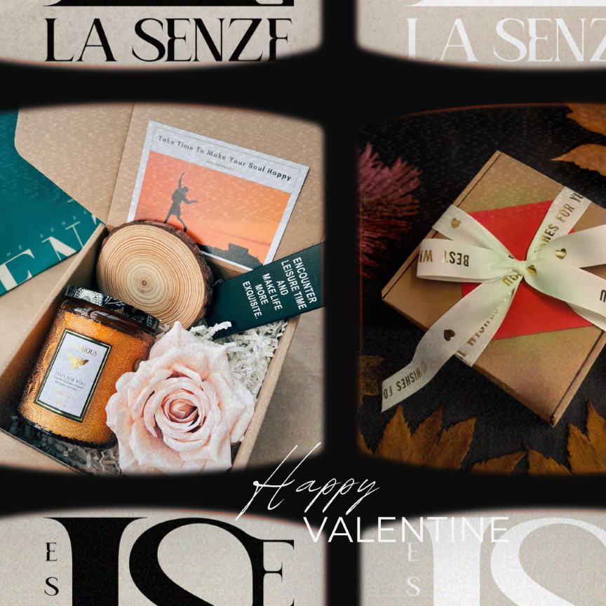  BASIC SERIES - Set Nến Thơm Quà Tặng LA SENZE 