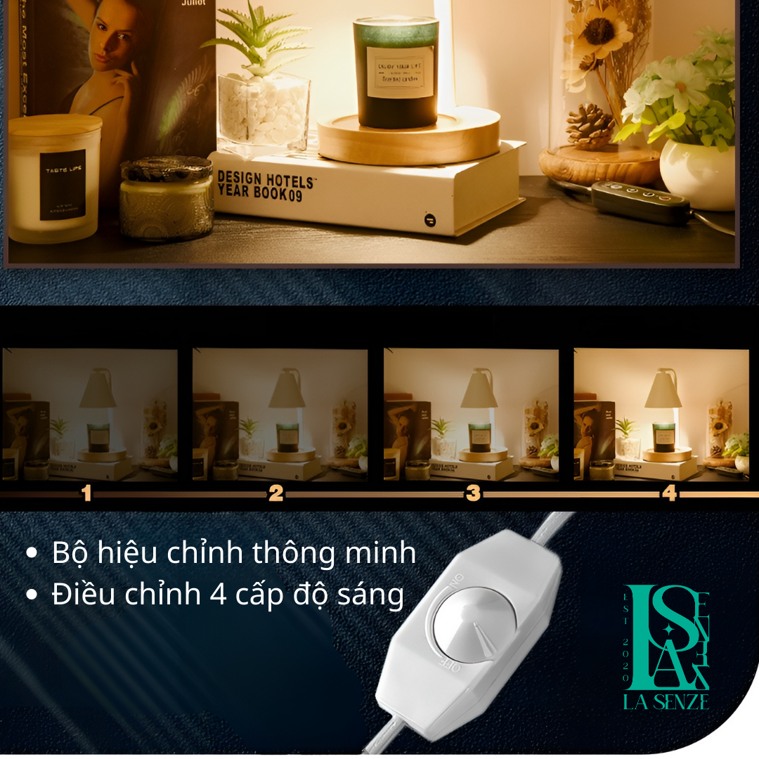  Đèn nến thơm Moderno Radiance phong cách Simplicity 