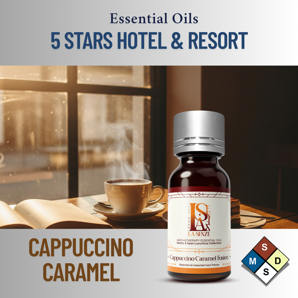  Tinh Dầu Khách Sạn 5 Sao LA SENZE - Cappuccino Caramel 10ml 