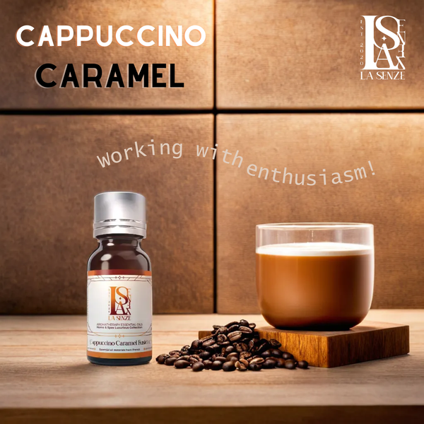  Tinh Dầu Khách Sạn 5 Sao LA SENZE - Cappuccino Caramel 10ml 