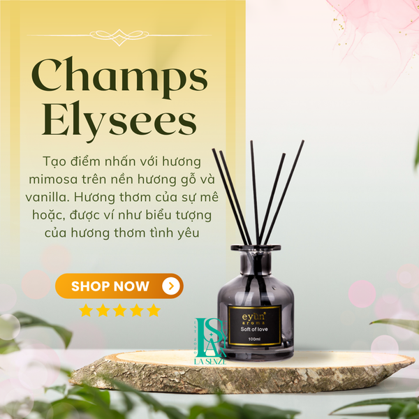  TINH DẦU NƯỚC HOA THƠM PHÒNG CAO CẤP HOME FRAGRANCE - Elegant black series 