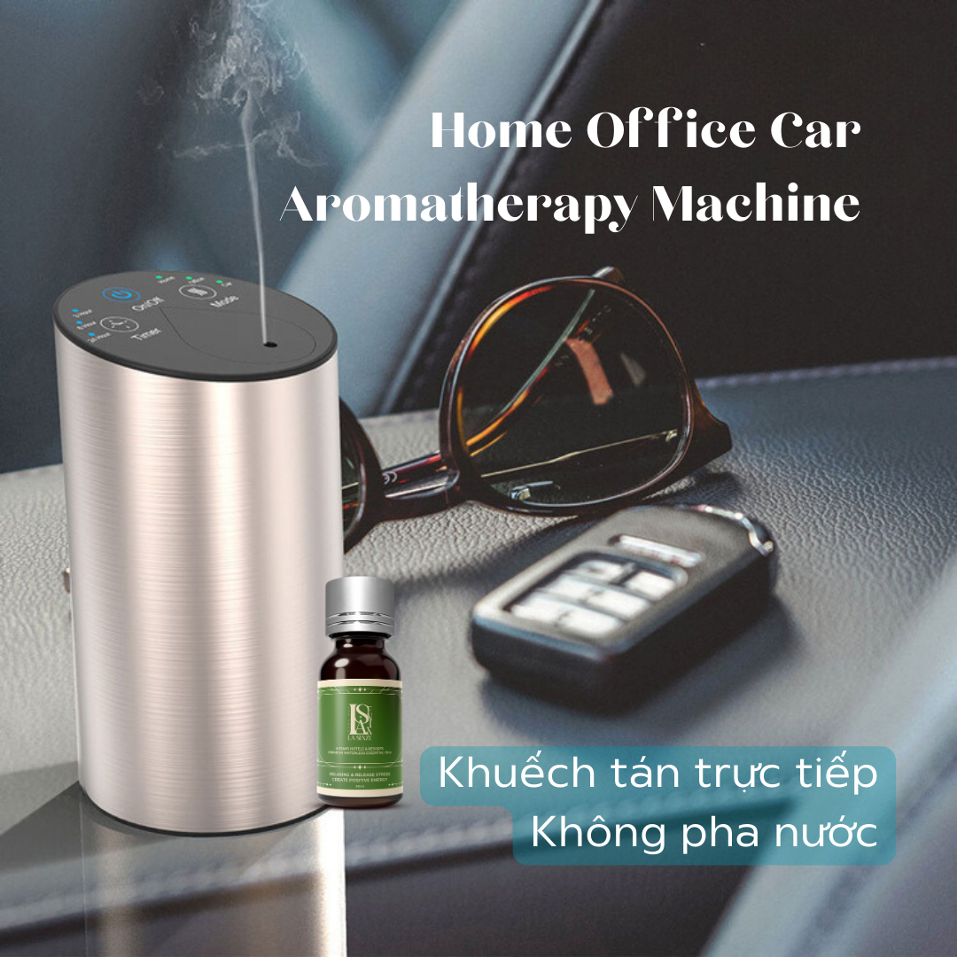  Máy Khuếch Tán Tinh Dầu Ô Tô Xe Hơi Chuyên Nghiệp CAR+ OFFICE+ HOME Không Dùng Nước 
