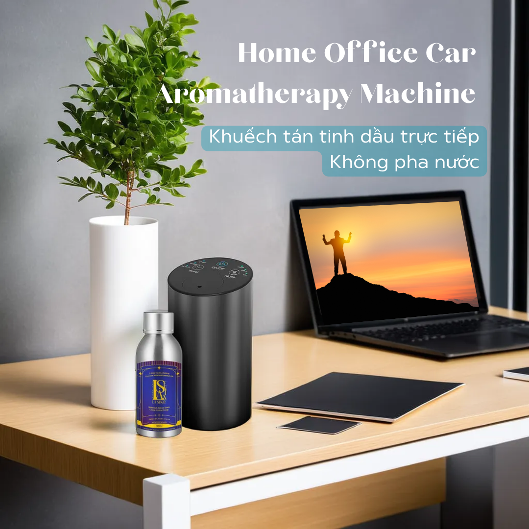  Máy Khuếch Tán Tinh Dầu Ô Tô Xe Hơi Chuyên Nghiệp CAR+ OFFICE+ HOME Không Dùng Nước 