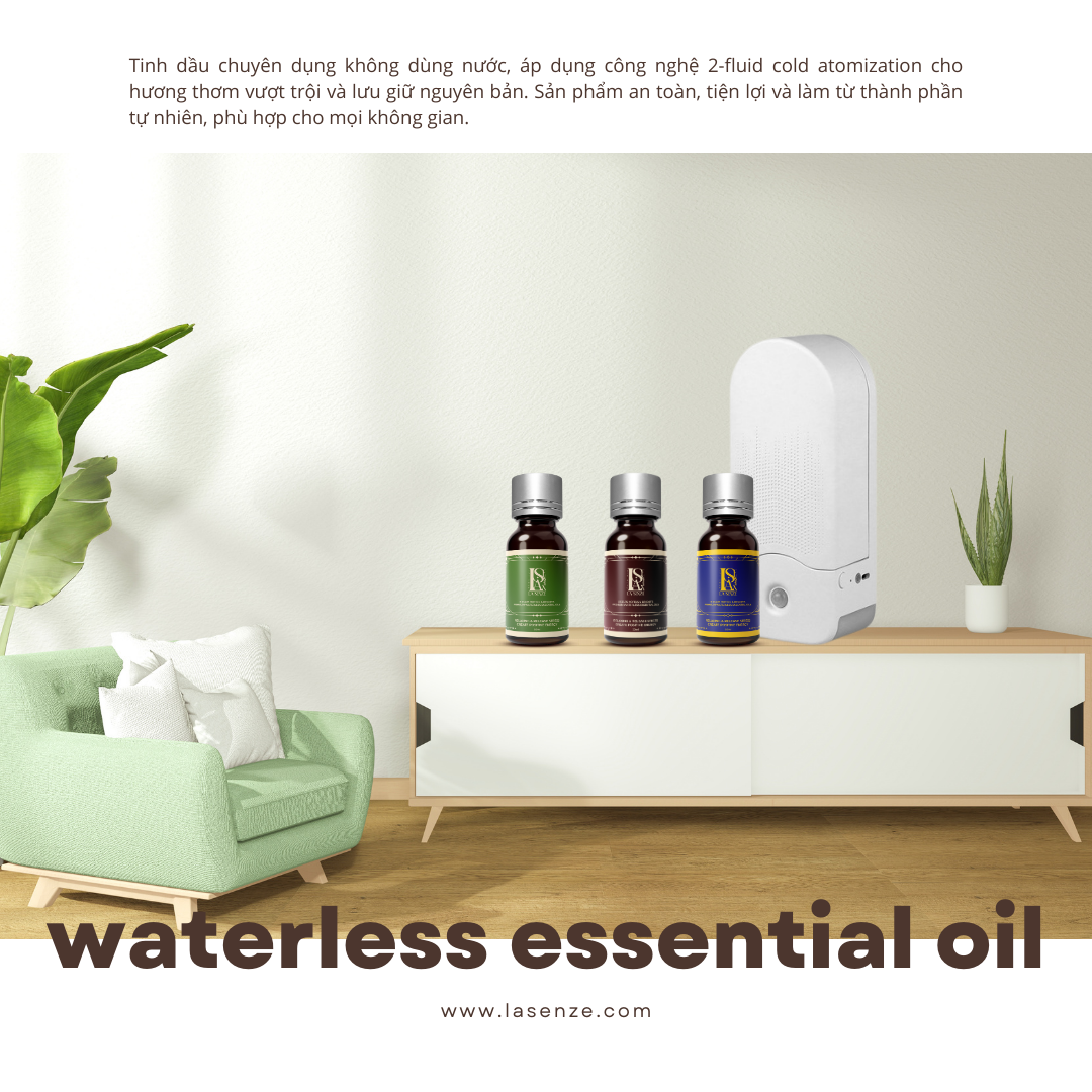 Tinh Dầu Khách Sạn 5 Sao Cho Máy Khuếch Tán Chuyên Nghiệp 30ML - LA SENZE Premium Waterless Essential Oils 
