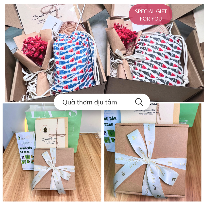  Set Nến Thơm Quà Tặng White Bliss Candle - GENTLE SET 