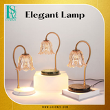  Đèn Đốt Nến Thơm Elegant Wax Melt Lamp Phong Cách Châu Âu Sang Trọng  - Phụ Kiện Nến Thơm Cao Cấp 