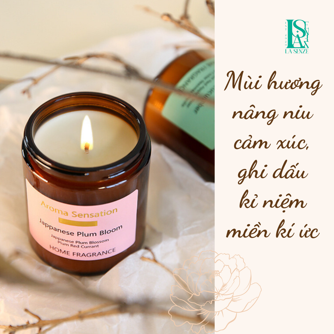  Nến thơm tinh dầu tự nhiên AROMA SENSATION 