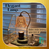  Đèn Đốt Nến Thơm Elegant Wax Melt Lamp Phong Cách Châu Âu Sang Trọng  - Phụ Kiện Nến Thơm Cao Cấp 