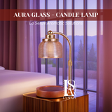  Đèn Đốt Nến Thơm Aura Glass Phong Cách Châu Âu - Candle Lamp 