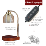  Đèn Đốt Nến Thơm Aura Glass Phong Cách Châu Âu - Candle Lamp 