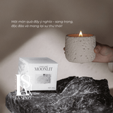  Nến Thơm Nghệ Thuật Moonlit Stone - ONE LEAF, ONE FLOWER 