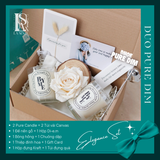  ELEGANCE SERIES - Set Nến Thơm Quà Tặng Thanh Lịch LA SENZE 