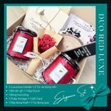  ELEGANCE SERIES - Set Nến Thơm Quà Tặng Thanh Lịch LA SENZE 