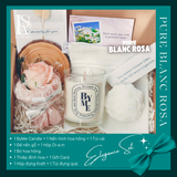  ELEGANCE SERIES - Set Nến Thơm Quà Tặng Thanh Lịch LA SENZE 