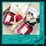  ELEGANCE SERIES - Set Nến Thơm Quà Tặng Thanh Lịch LA SENZE 