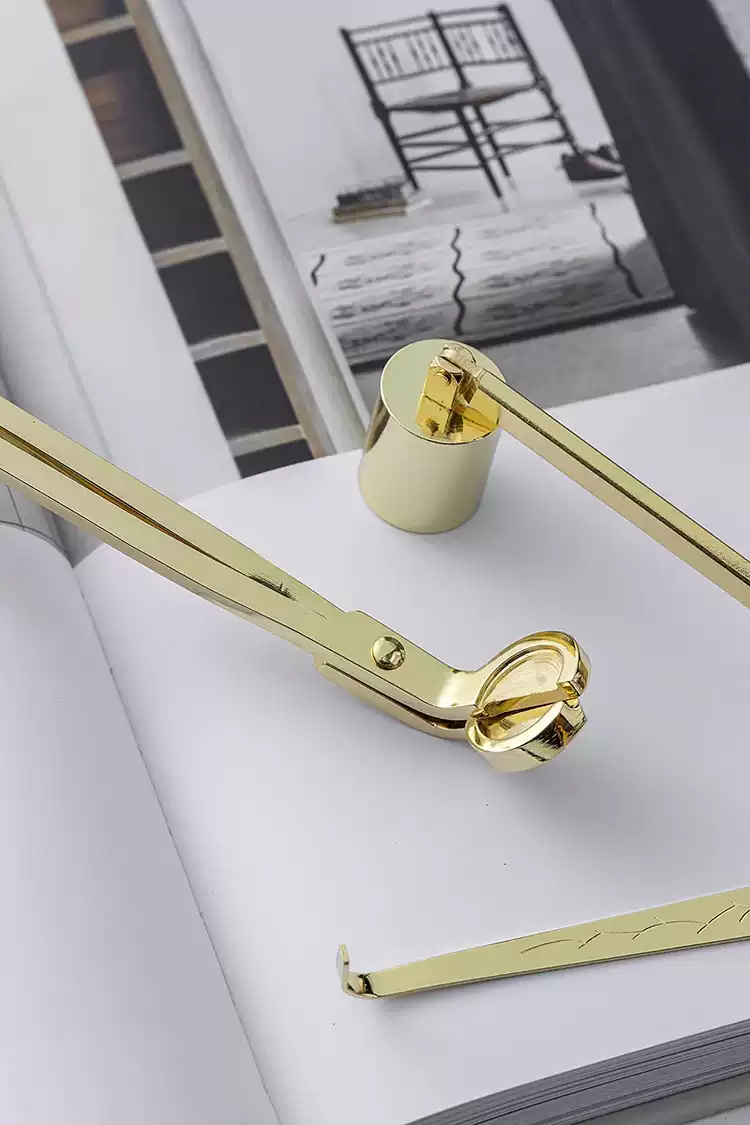  Bộ Phụ Kiện Chăm Sóc Nến Thơm Khều, Chuông, Khay, Kéo Cắt Bấc Cao Cấp 