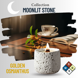 Nến Thơm Nghệ Thuật Moonlit Stone - GOLDEN OSMANTHUS 