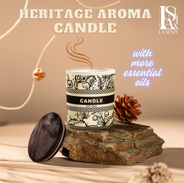  Set Quà Tặng Nến Thơm Heritage Aroma Candle - SIMPLE SET 