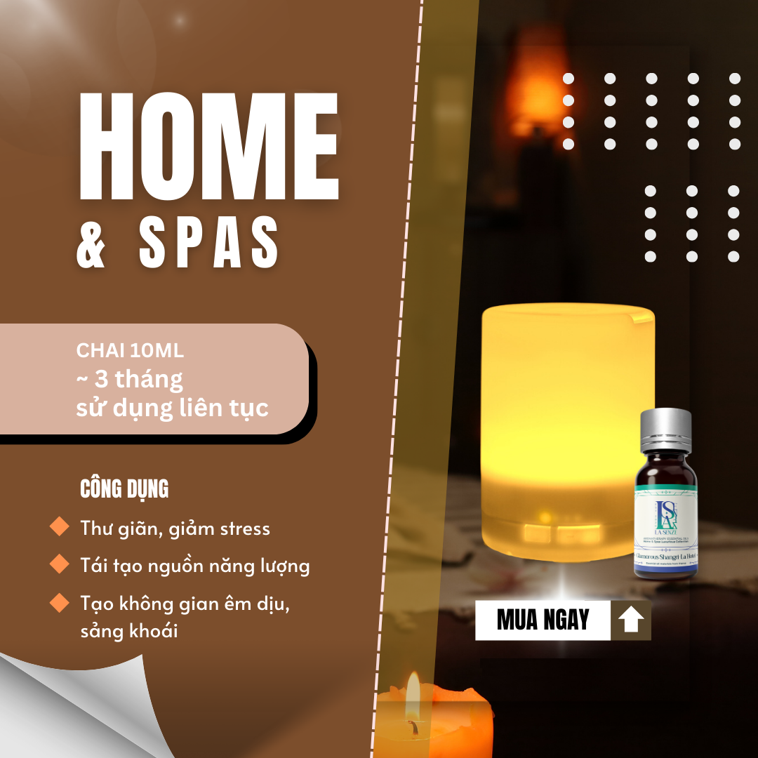  Tinh Dầu Khách Sạn 5 Sao LA SENZE - Shangri-La Hotel 10ml 