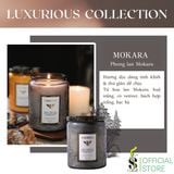  Nến Thơm Tinh Dầu LUXURIOUS COLLECTION - Hủ Pha Lê Vân Nổi Sang Trọng 