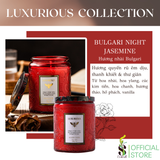  Nến Thơm Tinh Dầu LUXURIOUS COLLECTION - Hủ Pha Lê Vân Nổi Sang Trọng 