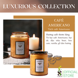  Nến Thơm Tinh Dầu LUXURIOUS COLLECTION - Hủ Pha Lê Vân Nổi Sang Trọng 