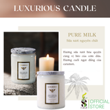  Nến Thơm Tinh Dầu LUXURIOUS COLLECTION - Hủ Pha Lê Vân Nổi Sang Trọng 