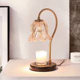  Đèn Đốt Nến Thơm Elegant Wax Melt Lamp Phong Cách Châu Âu Sang Trọng  - Phụ Kiện Nến Thơm Cao Cấp 