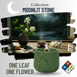  Nến Thơm Nghệ Thuật Moonlit Stone - ONE LEAF, ONE FLOWER 