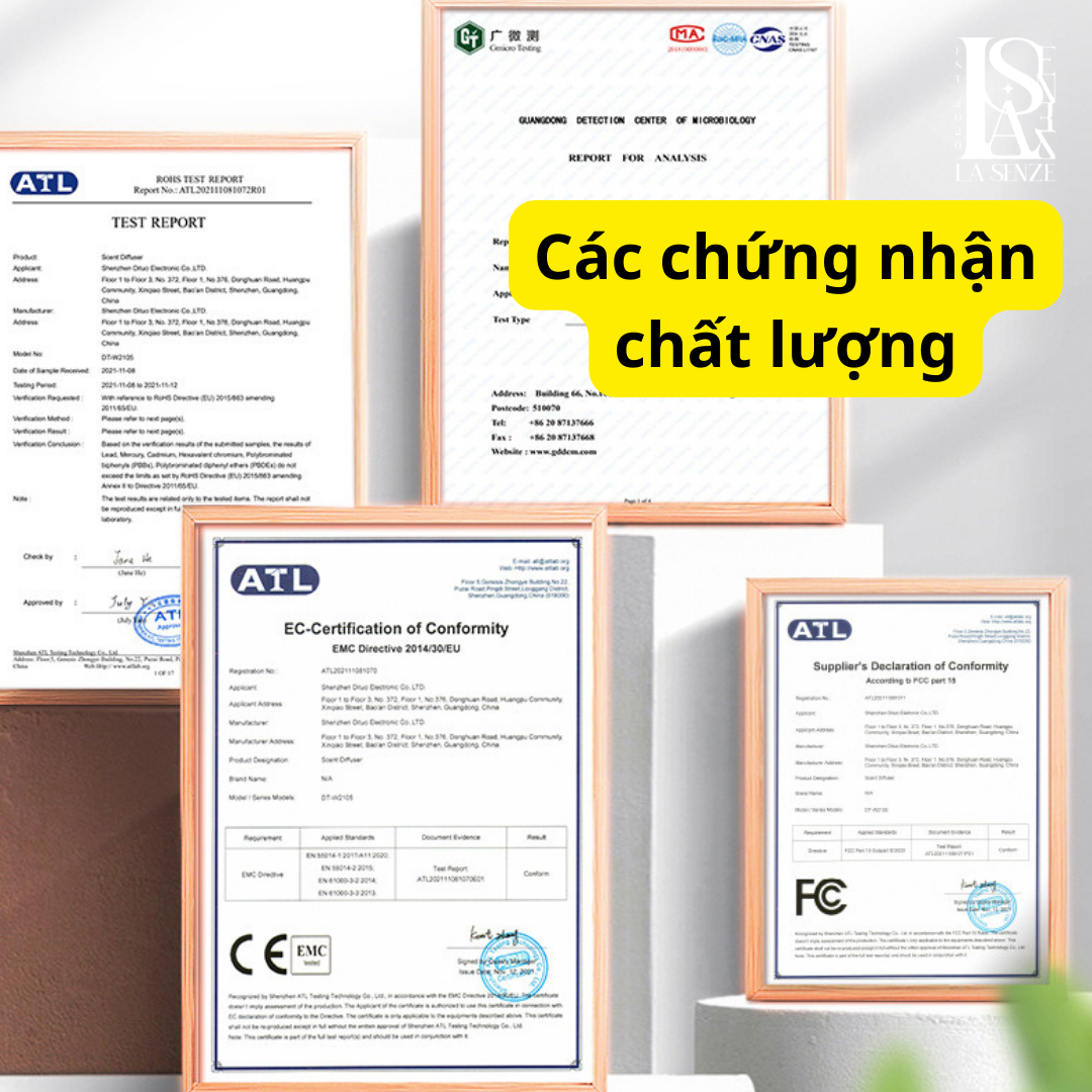  Máy Tạo Hương Khuếch Tán Tinh Dầu Không Dùng Nước SMART Aromatherapy Machine 