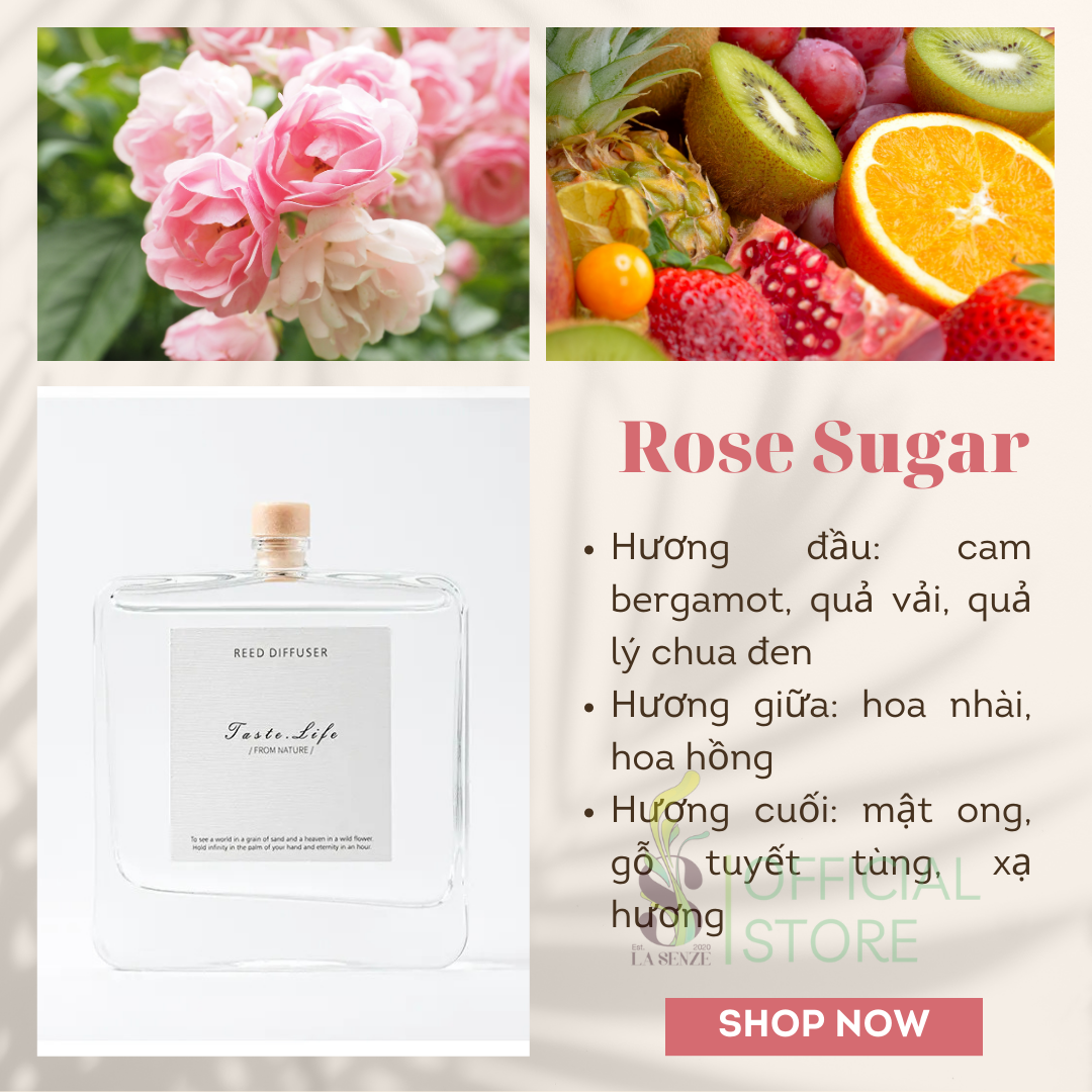  Tinh Dầu Thơm Phòng Khuếch Tán Cao Cấp Taste Life 120ml 