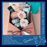  SIGNATURE SERIES - Set Nến Thơm Quà Tặng Cao Cấp LA SENZE 