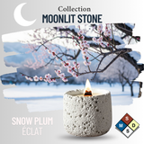  Nến Thơm Nghệ Thuật Moonlit Stone - SNOW PLUM ÉCLAT 