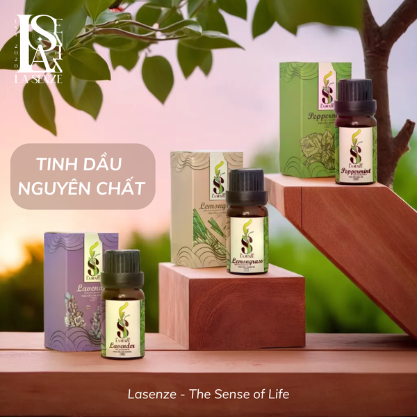  Tinh Dầu Lasenze 100% Natural (Hàng Thật Không Pha) 