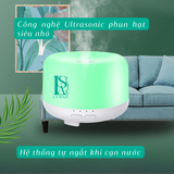  Máy xông tinh dầu Ultrasonic - Bedroom & Living room Aromatherapy Machine 500ml 