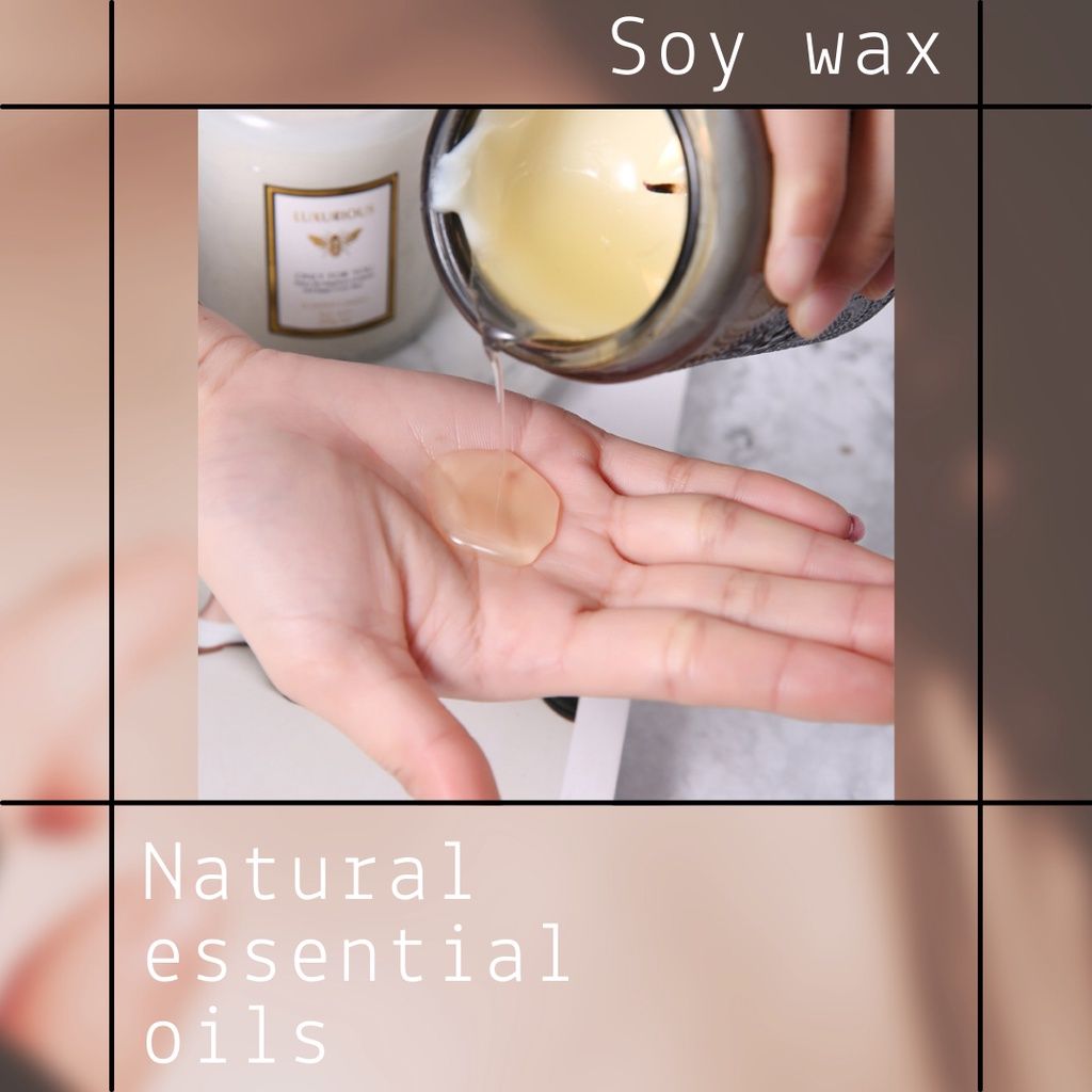  Nến Thơm Tinh Dầu LUXURIOUS COLLECTION - Hủ Pha Lê Vân Nổi Sang Trọng 