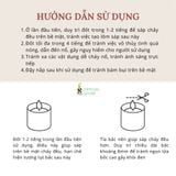  Set Nến Thơm & Tinh Dầu Thơm Phòng Khuếch Tán Hũ Pha Lê Vân Nổi LUXURIOUS COLLECTION 