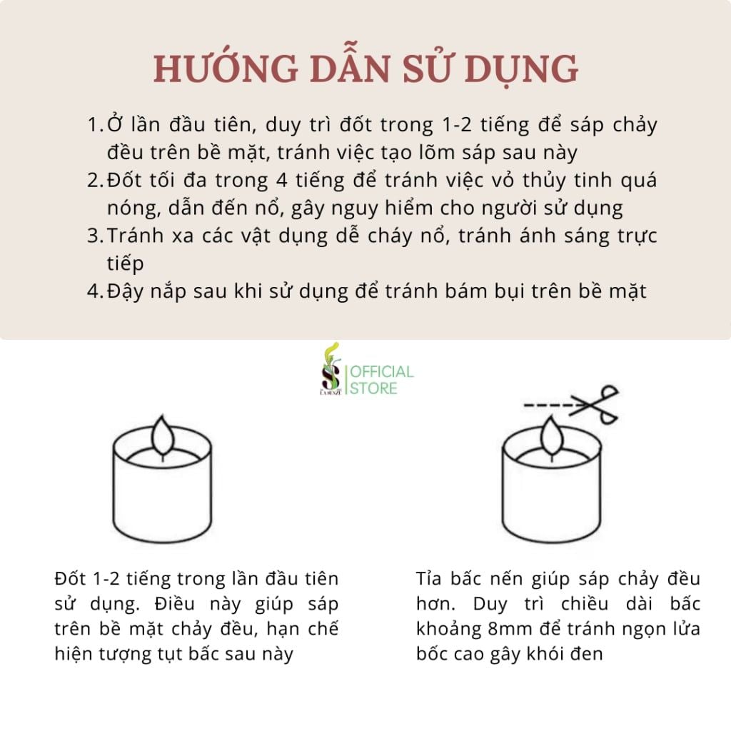  Set Nến Thơm & Tinh Dầu Thơm Phòng Khuếch Tán Hũ Pha Lê Vân Nổi LUXURIOUS COLLECTION 