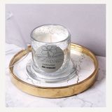 Set Nến Thơm Nắp Chuông Pha Lê Creative Glass Home Decor 