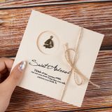  Thiệp Quà Tặng Phong Cách Vintage Đính Huy Hiệu Đồng Siêu Chất 