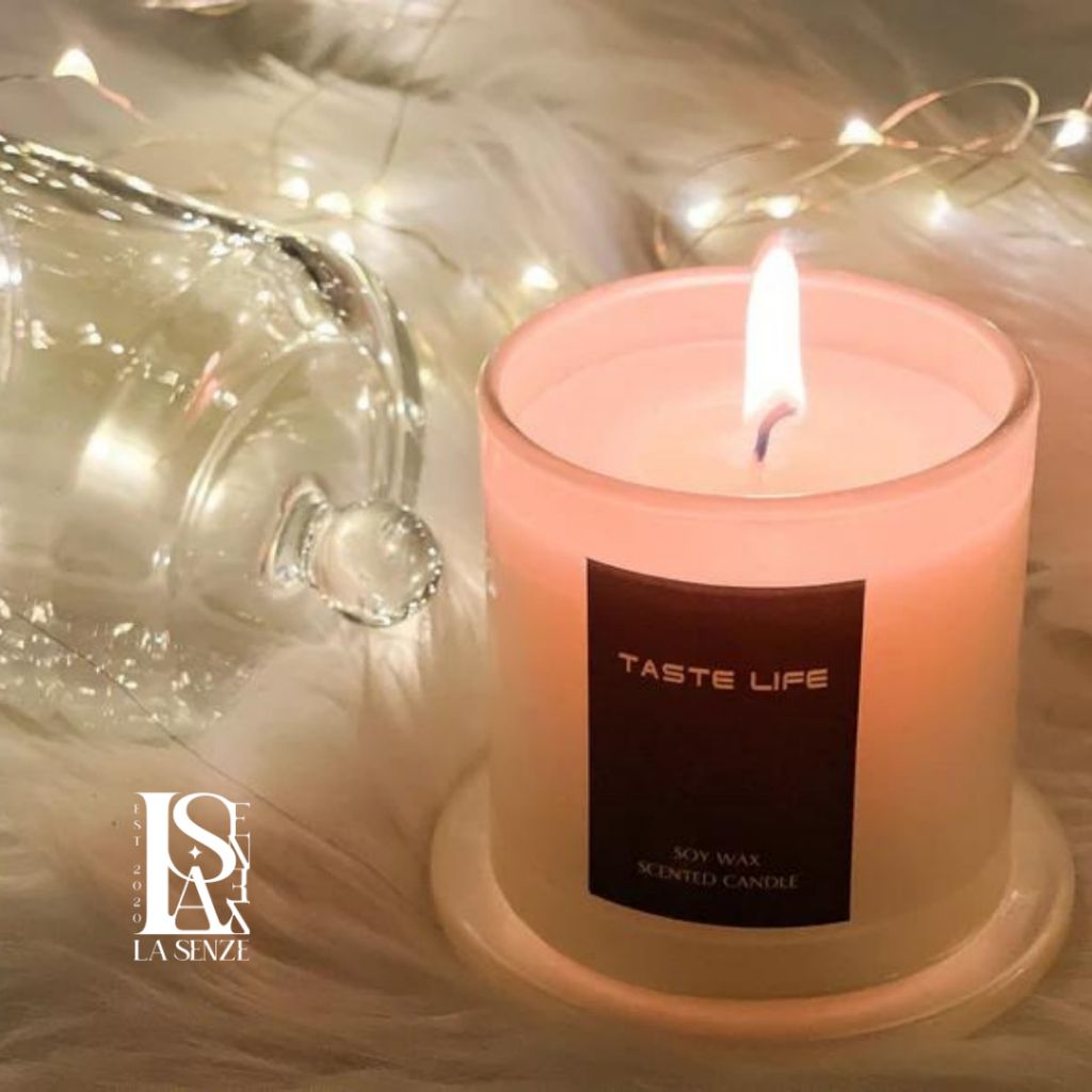  Nến Thơm Tinh Dầu Hũ Pha Lê Cao Cấp Taste Life Home Decoration Set Quà Tặng 