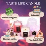  Nến Thơm Tinh Dầu Hũ Pha Lê Cao Cấp Taste Life Home Decoration Set Quà Tặng 
