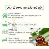  Tinh dầu Bạc Hà (Peppermint) Khử Mùi Hiệu Quả - 100% Natural (Hàng Thật Không Pha) 