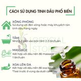  Tinh Dầu Quýt Mandarin 100% Thiên Nhiên (Hàng Thật Không Pha) 