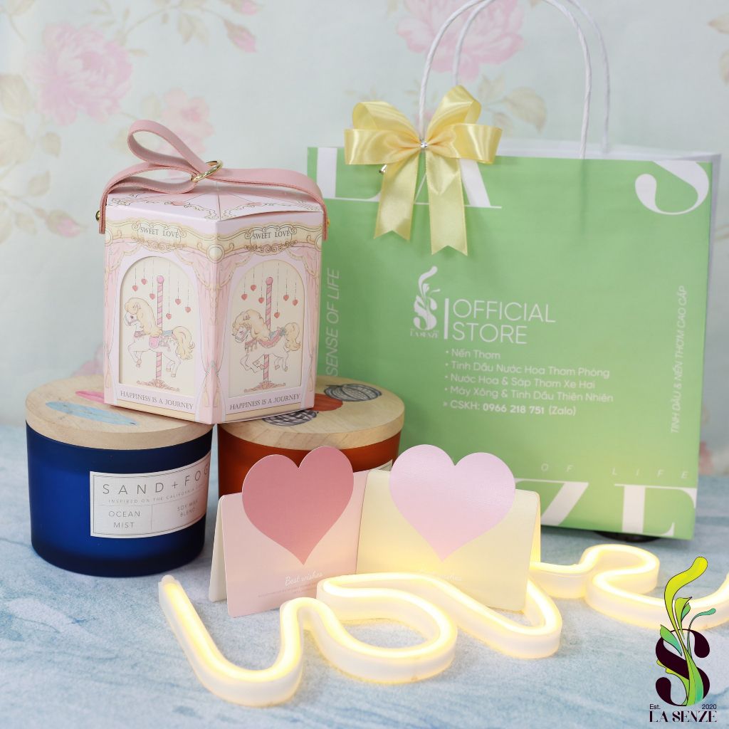  Túi Giấy Kèm Nơ Đựng Quà Tặng Siêu Xinh 25x23x10cm 