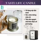  Nến Thơm Tinh Dầu Hũ Pha Lê Cao Cấp Taste Life Home Decoration Set Quà Tặng 